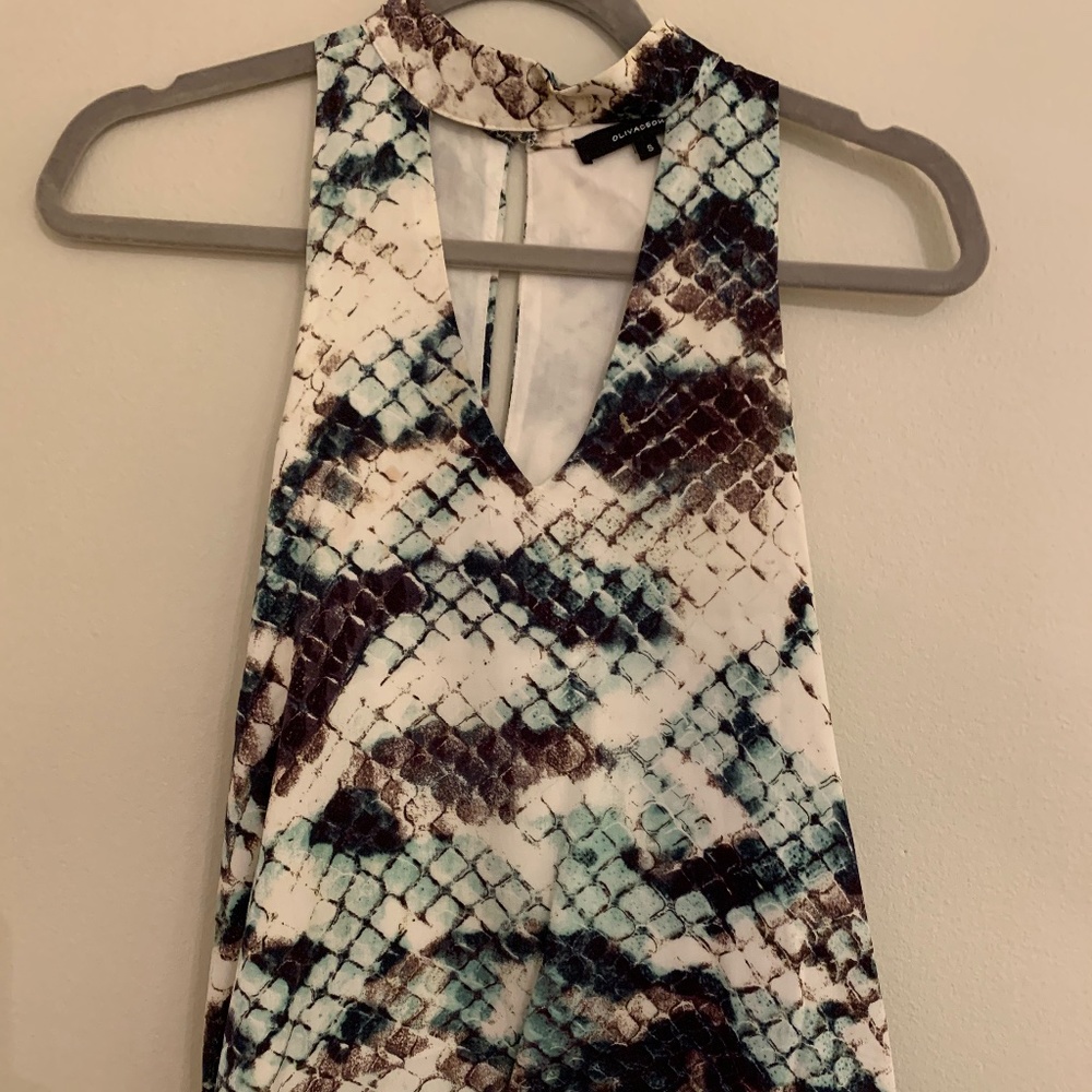 Snakeskin Top